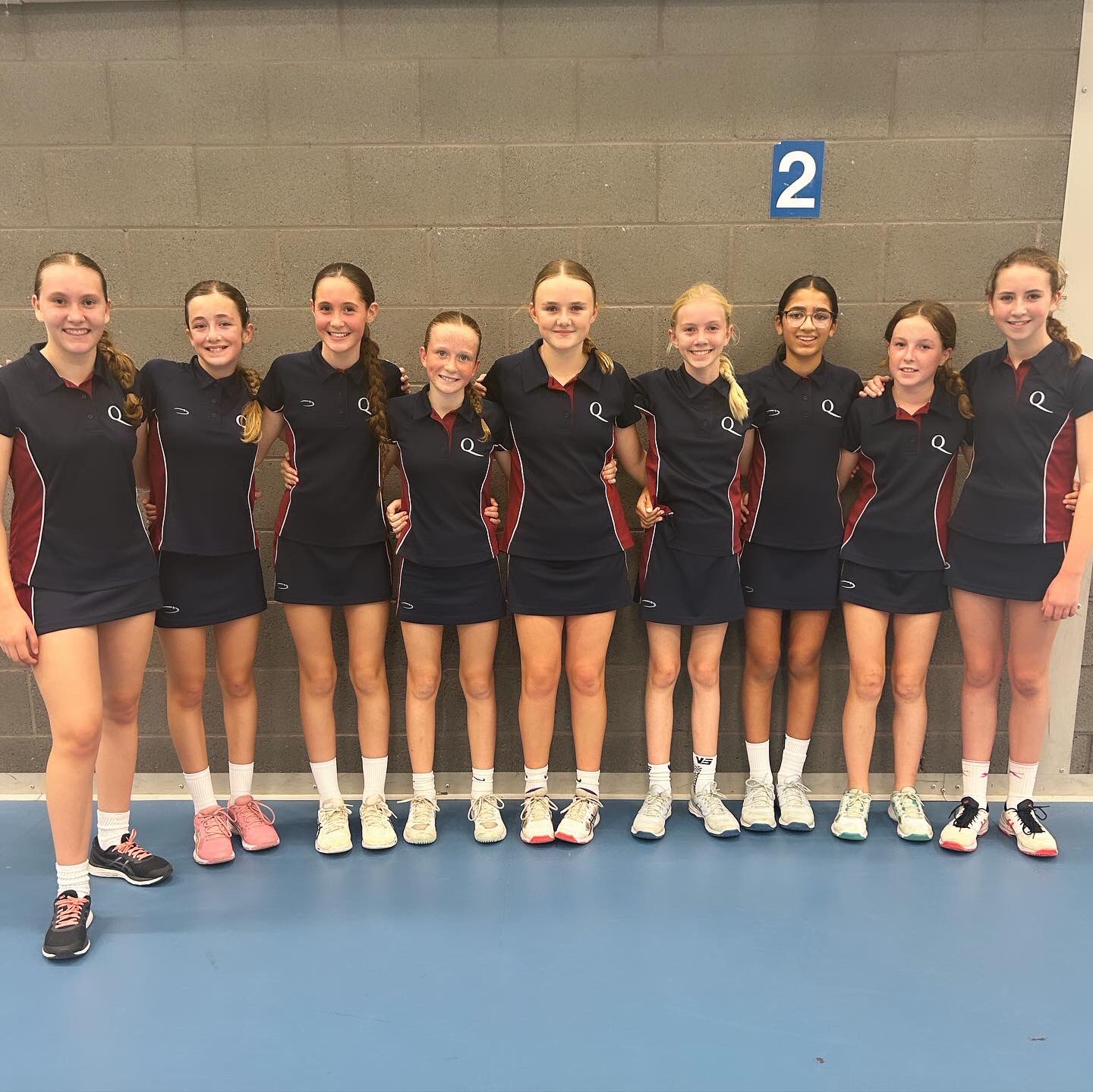 U13 netball team at the School Sport Mag Cup