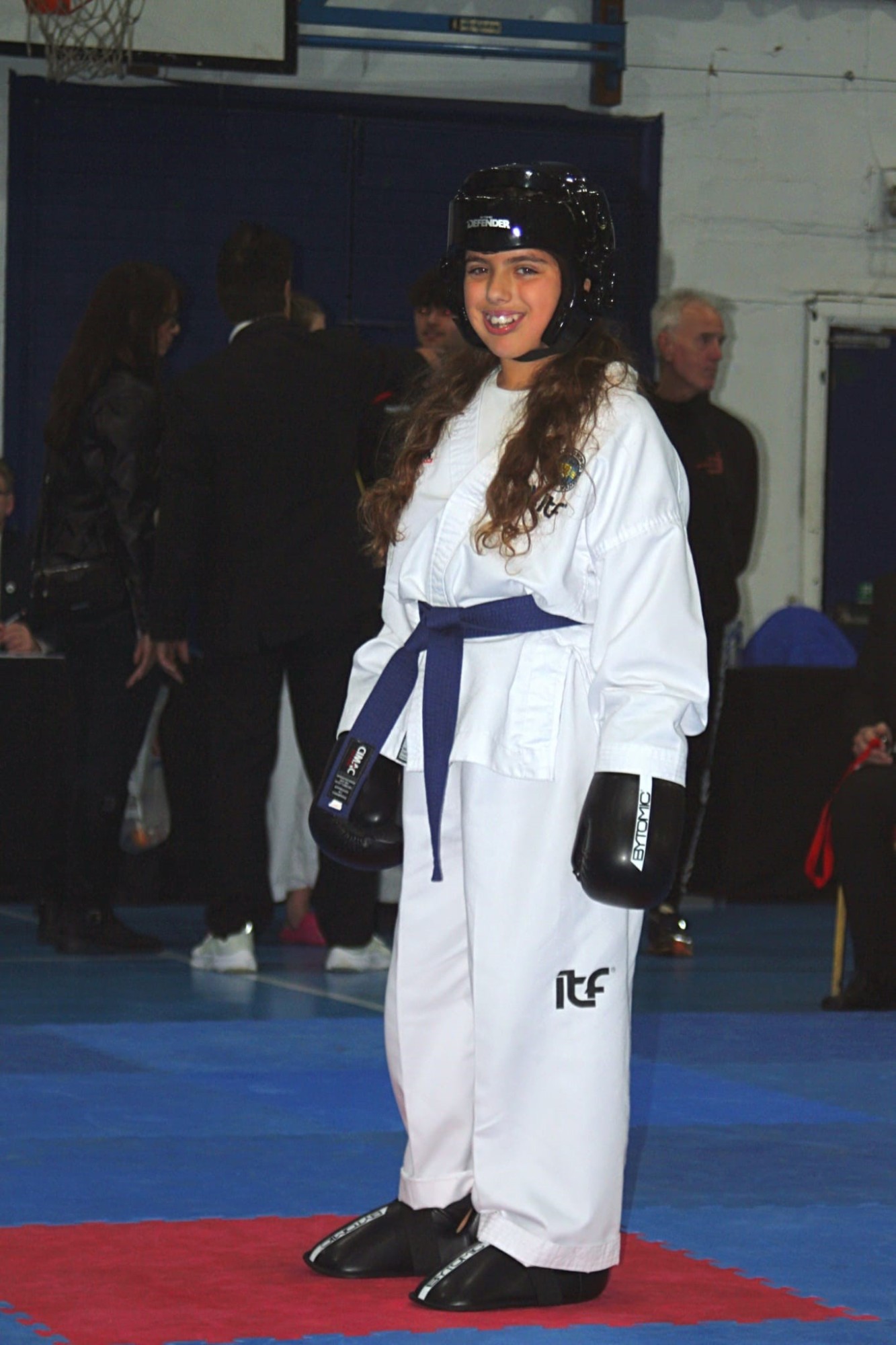 Ilektra at the British Taekwondo National Championship