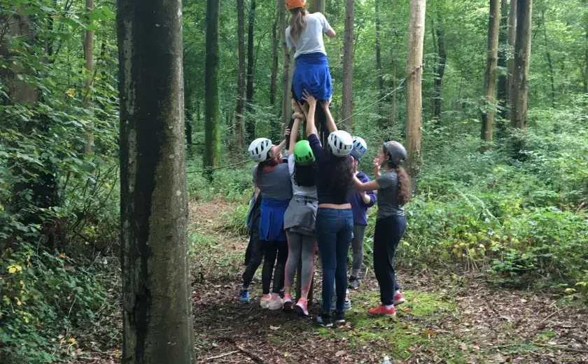 Teamwork and collaboration at Sixth Form residential