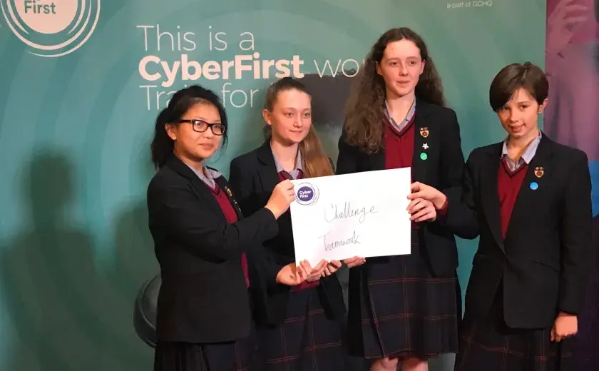 Outstanding performance in CyberFirst final