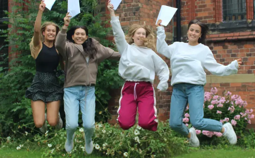A-level celebrations at Queen’s