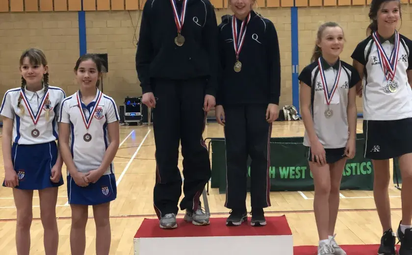 Medals for Queen's girls and new AJIS records set