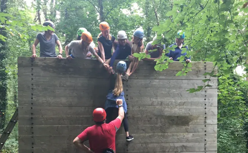 Teamwork and collaboration at Sixth Form residential