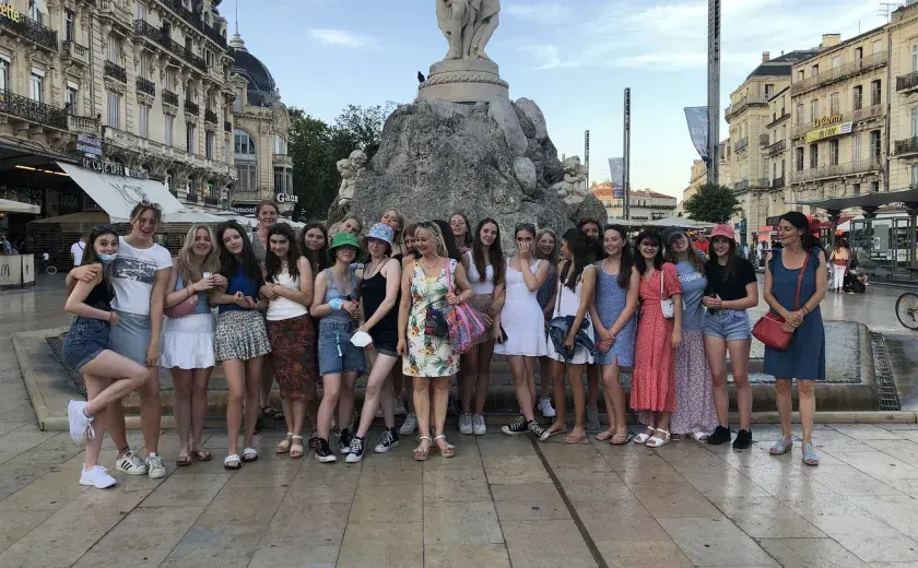 Students in Montpellier