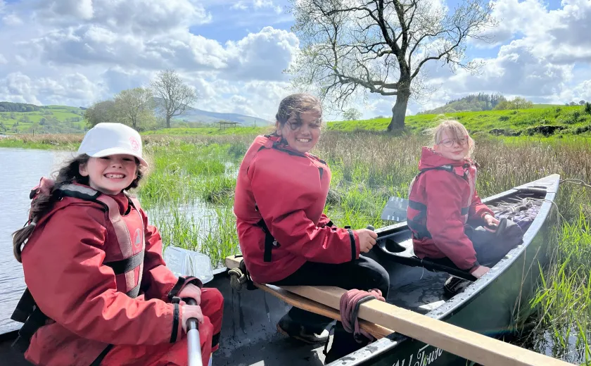 Year 5 residential - canoeing