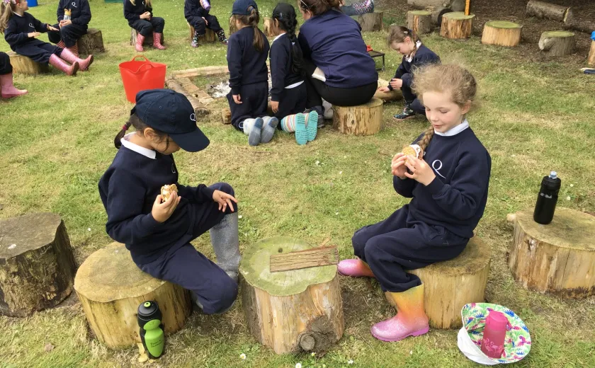 Forest Day at The Queen's School