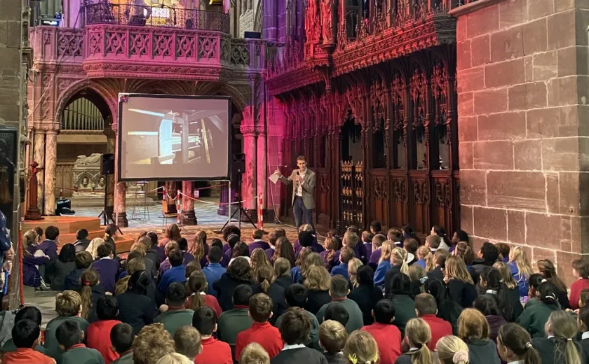 Year 5 Pilgrim experience at Chester Cathedral