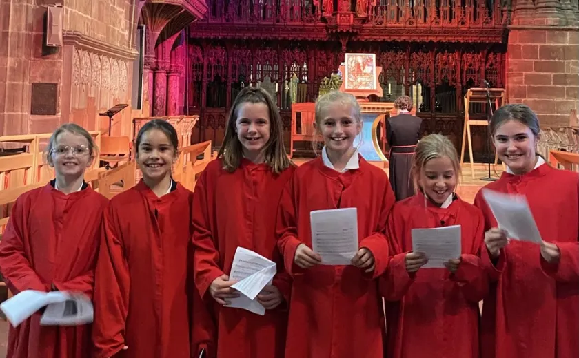 Year 5 Pilgrim experience at Chester Cathedral
